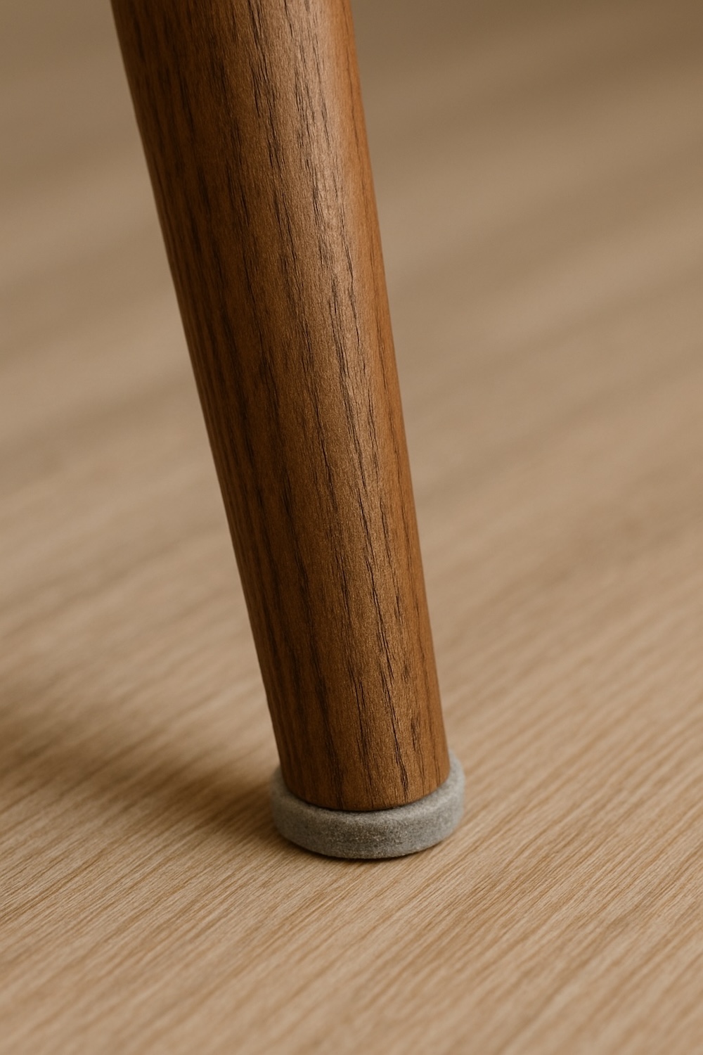 Foto Bescherm je vloer met viltschijfjes en stoelpootdoppen FotoBescherm je vloer met viltschijfjes en stoelpootdoppen